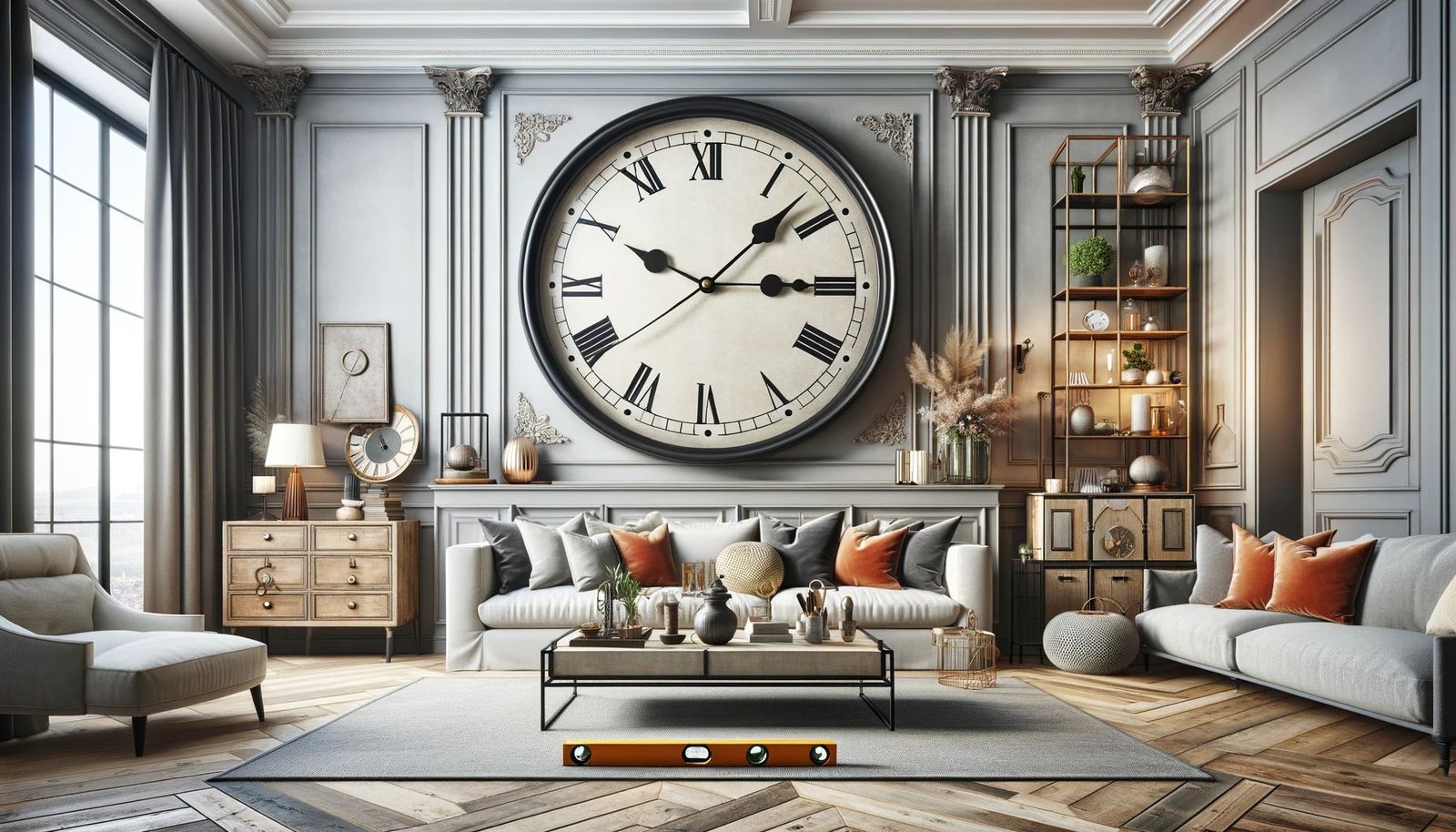 How High to Hang a Large Wall Clock