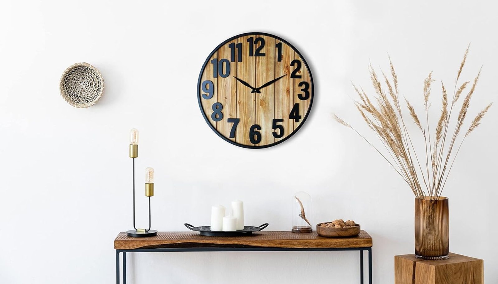 Montoire Farmhouse Large Wall Clock Review