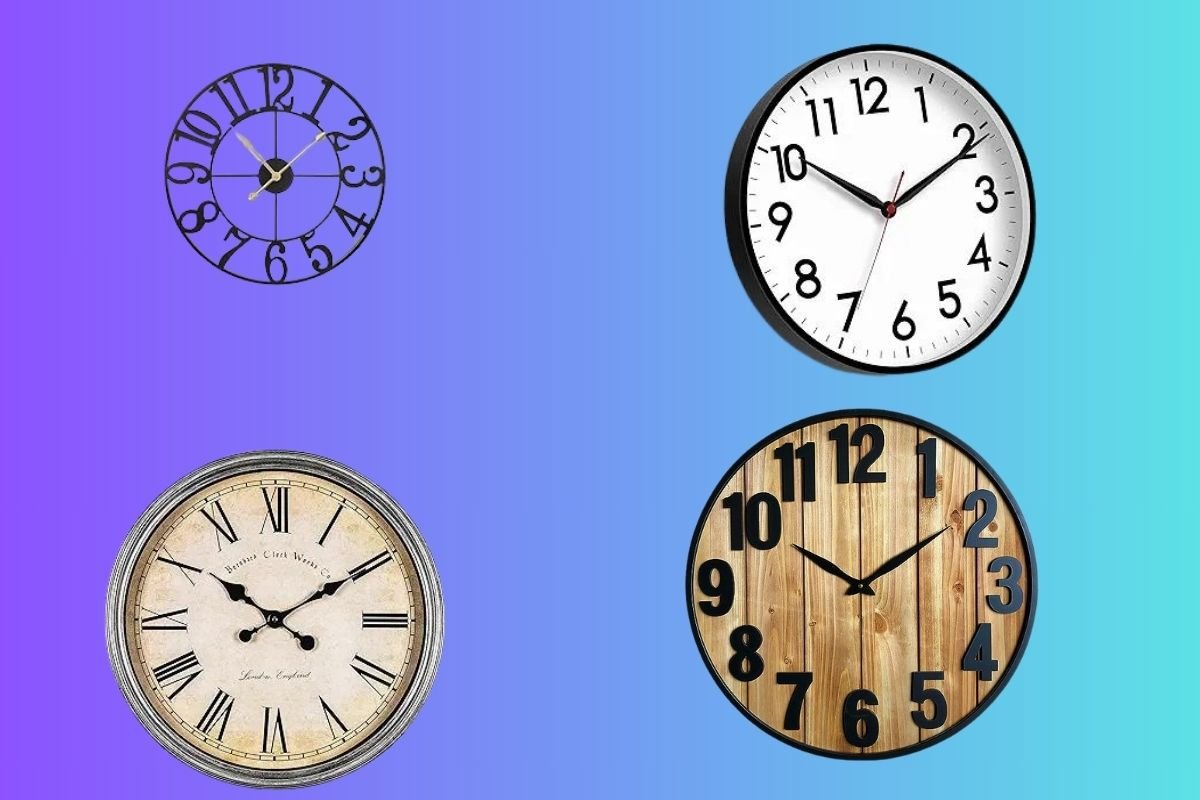 Wall Clock for Living Room Big size