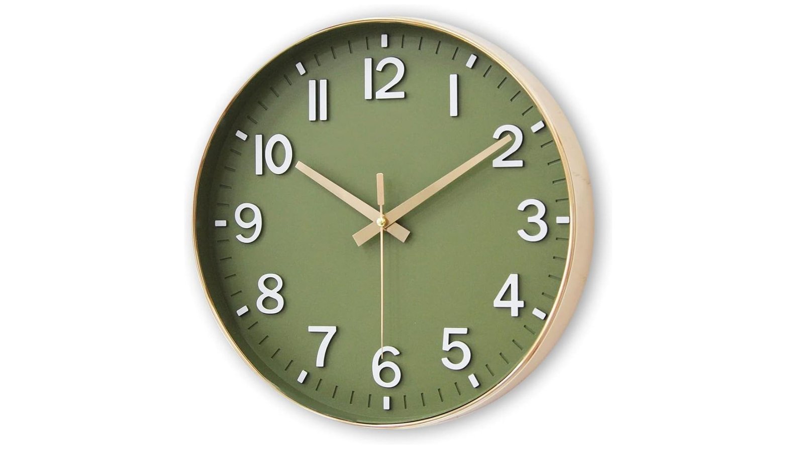 HZDHCLH 12-inch Silent Non-Ticking Office Room Wall Clock Review