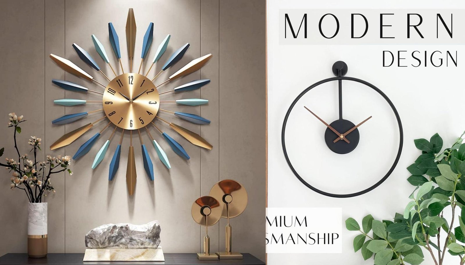 Luxury Wall Clocks for Living Room