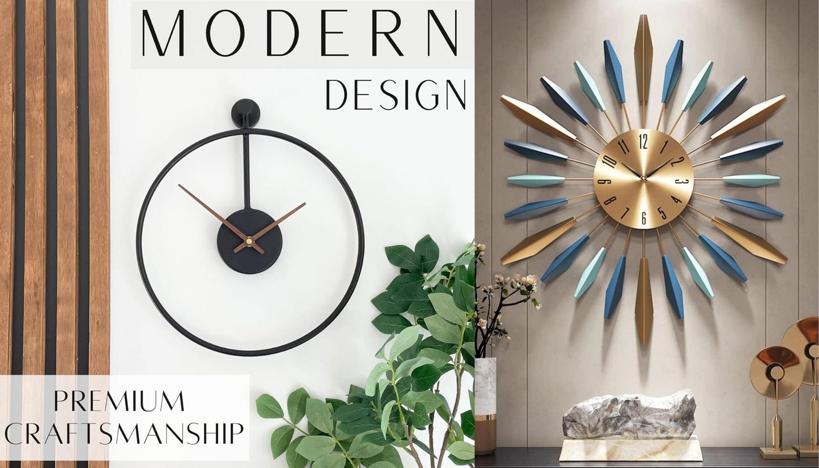 Modern Wall Clocks for Living Room