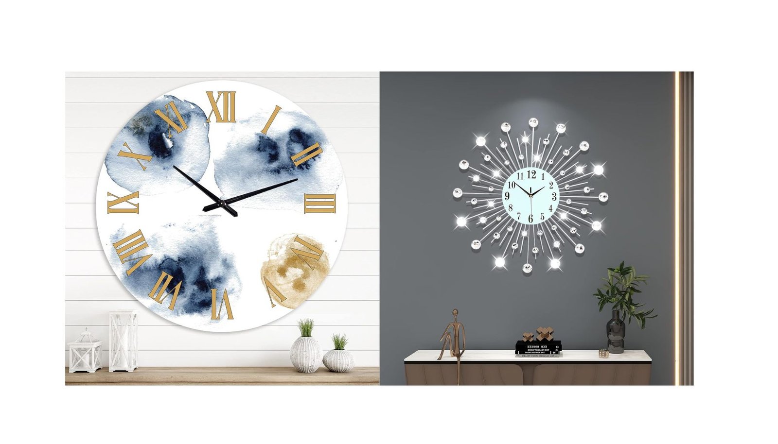 ultra modern wall clocks for living room