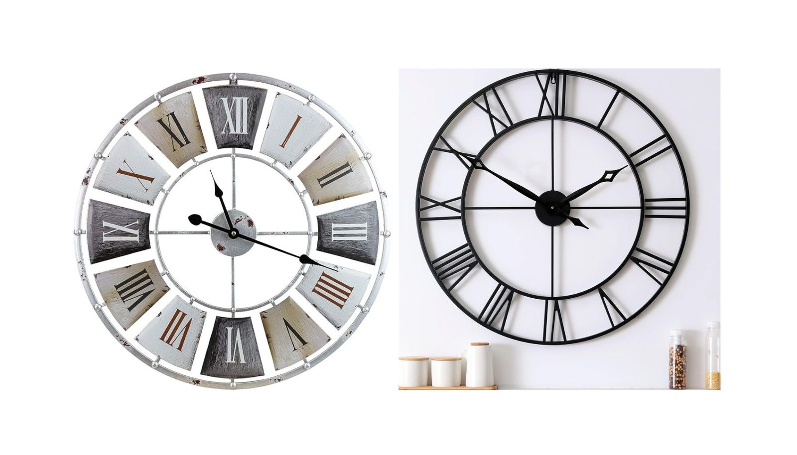 Best oversized wall clocks for kitchen