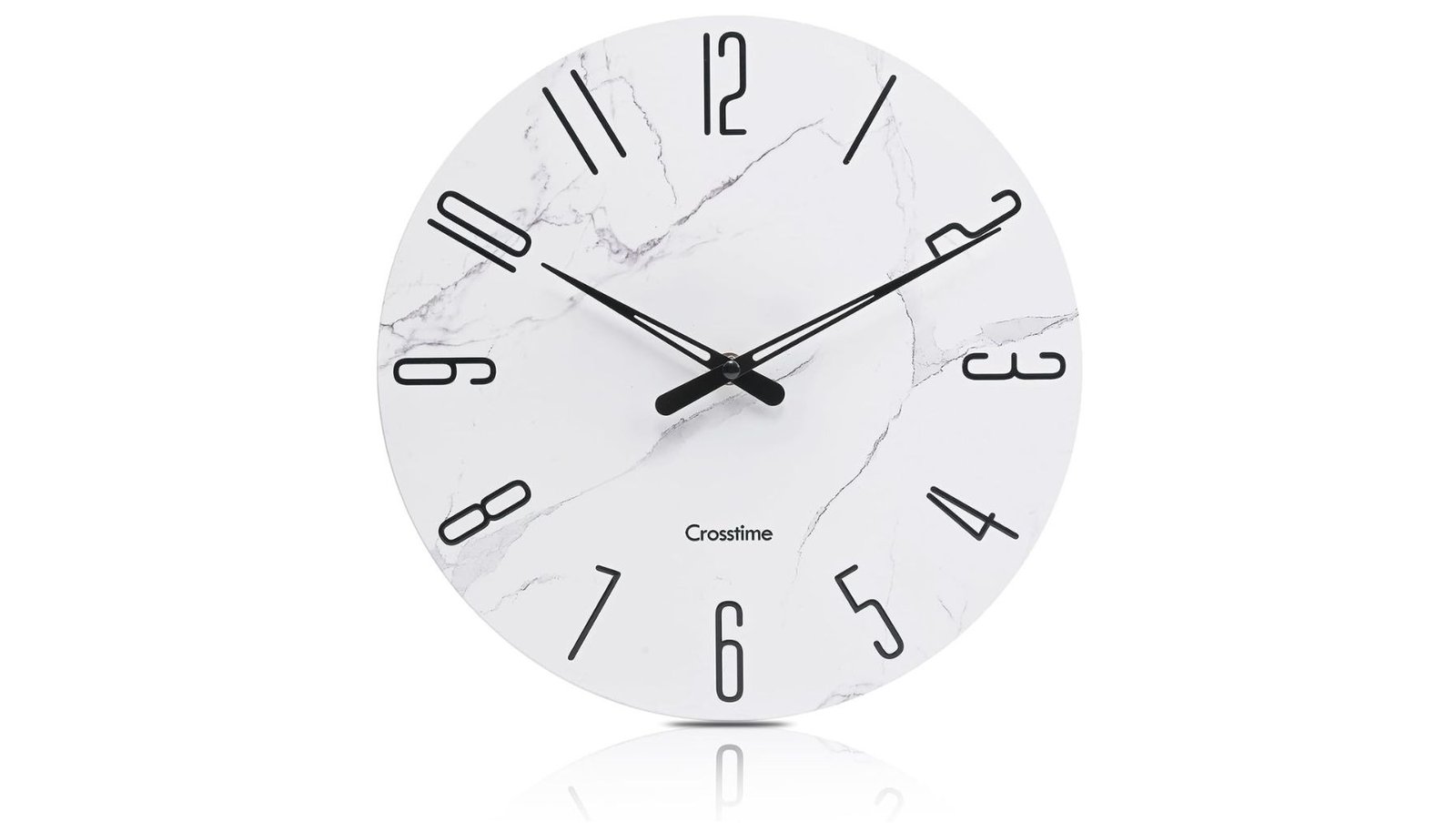 Crosstime 12 Inch Analog Modern Wall Clock Review