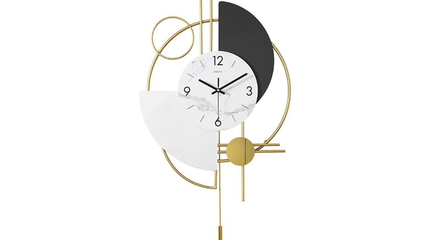 Homary 16.5-Inch Decorative Big Modern Wall Clock Review