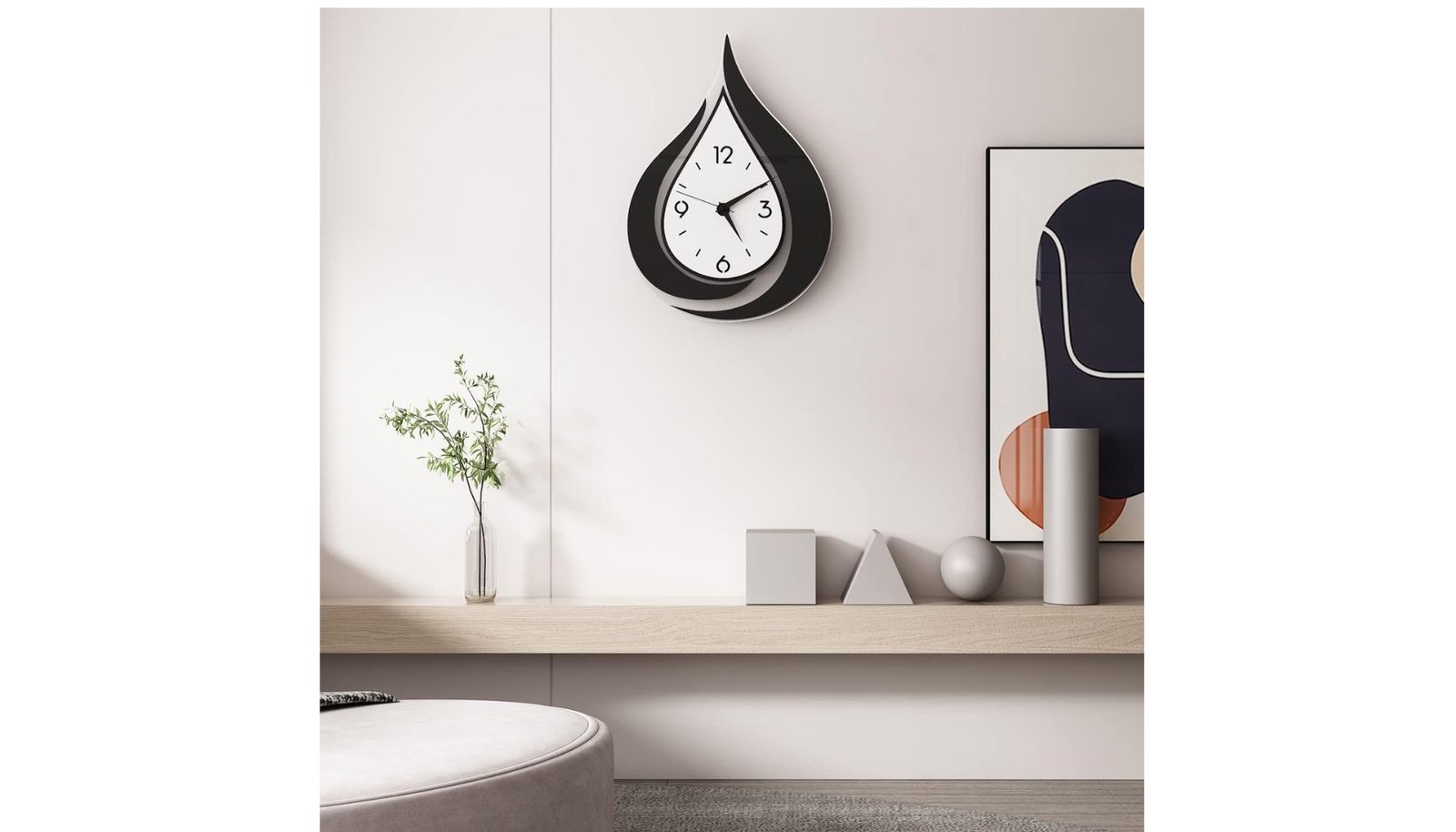 MEISD 16.5-inch Acrylic Silent Creative Modern Wall Clock Review