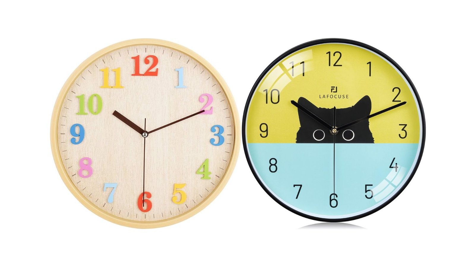 cute wall clock for kids room