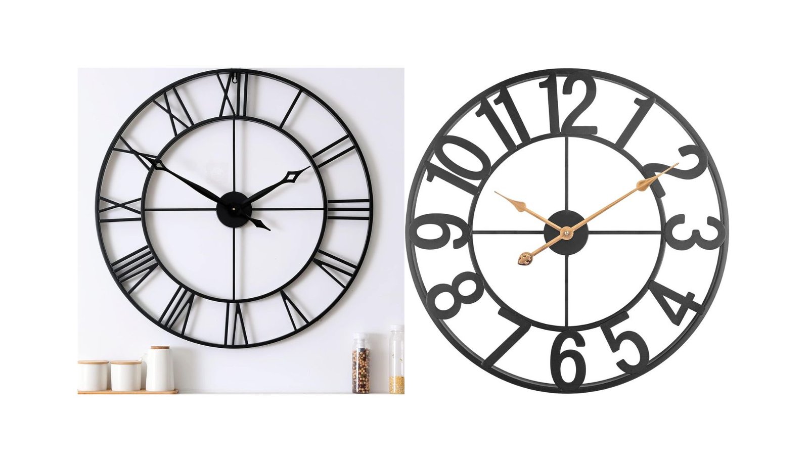 extra large wall clocks for bedroom