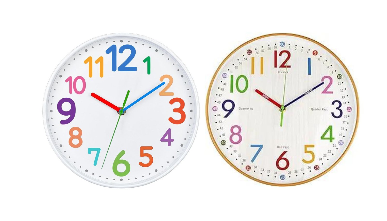 large wall clock for classroom