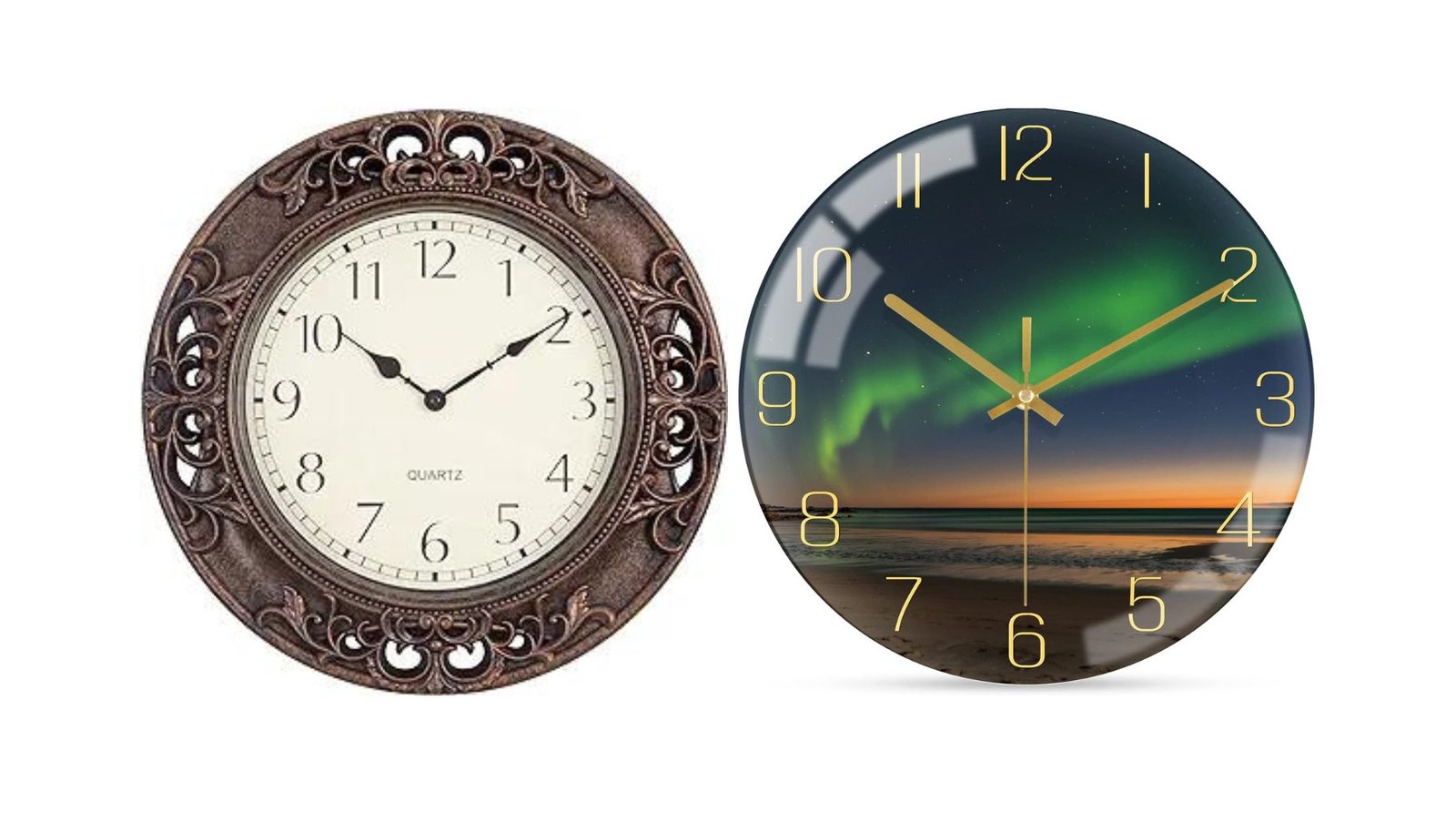 unusual large wall clocks for kitchen