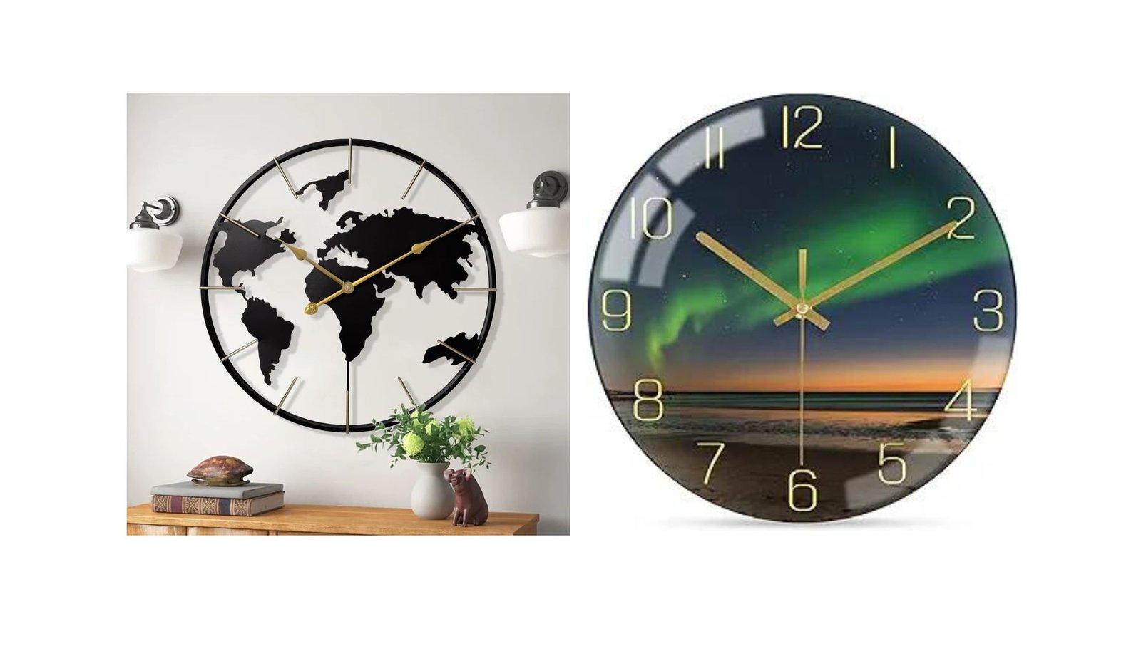 unusual large wall clocks for office