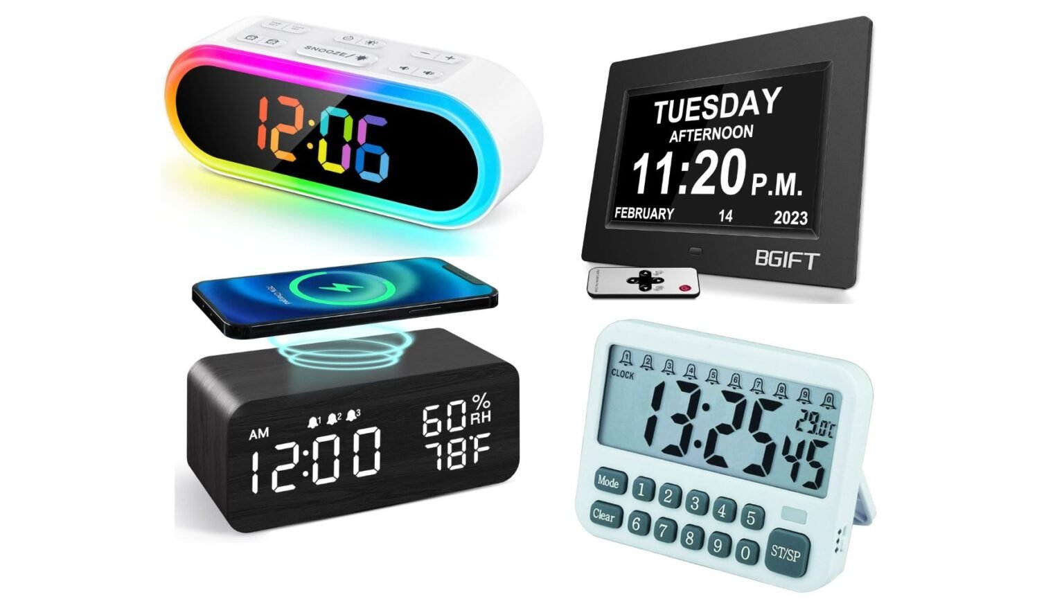 Best Alarm Clocks with Multiple Alarms