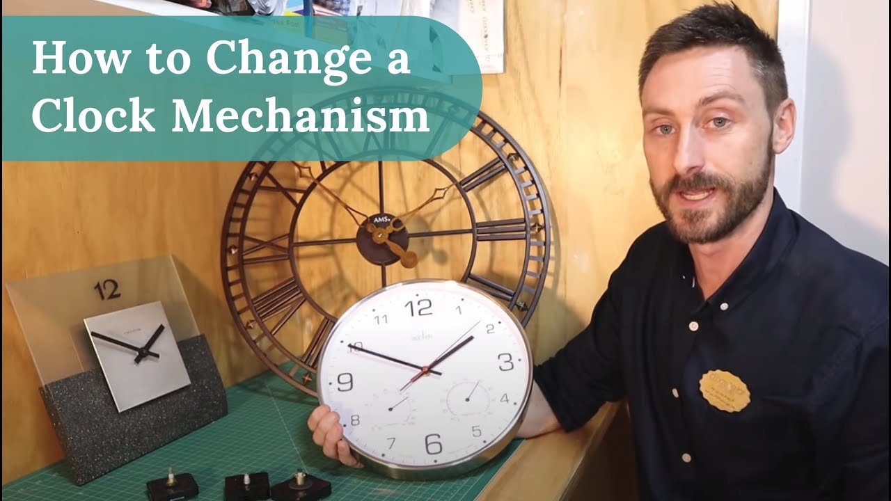 How to Change Wall Clock Mechanism